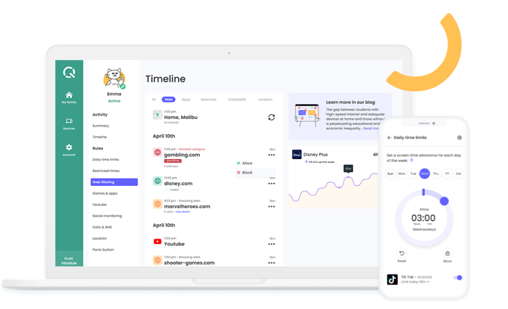 Qustodio Parental Control Software For PC