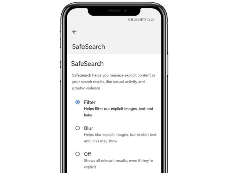 safesearch in google