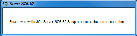 Setup SQL Server 2008